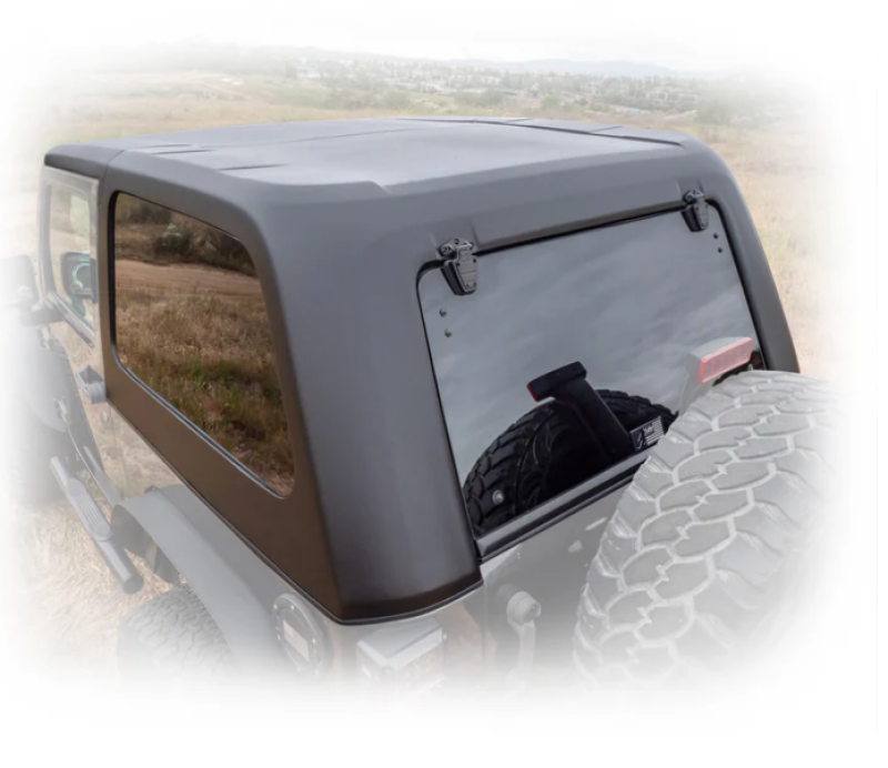 Jeep Wrangler JK Hardtop - TURN Offroad - Fastback 2 Piece - `07-`18 Jeep Wrangler JK Hardtop - TURN Offroad - Fastback 2 Piece - `07-`18